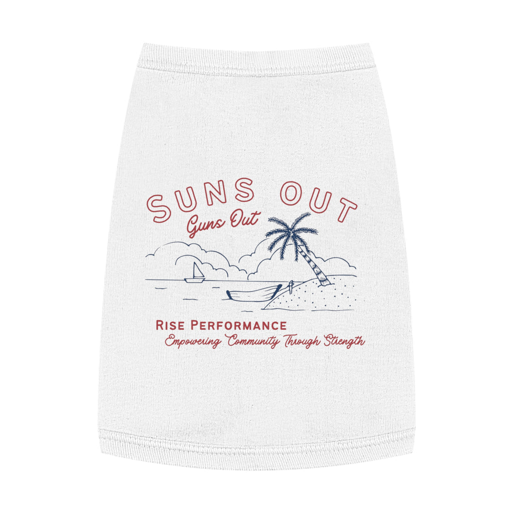 Suns Out Guns Out Pet Tank Top