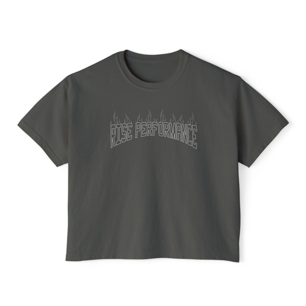 Flames Boxy Tee