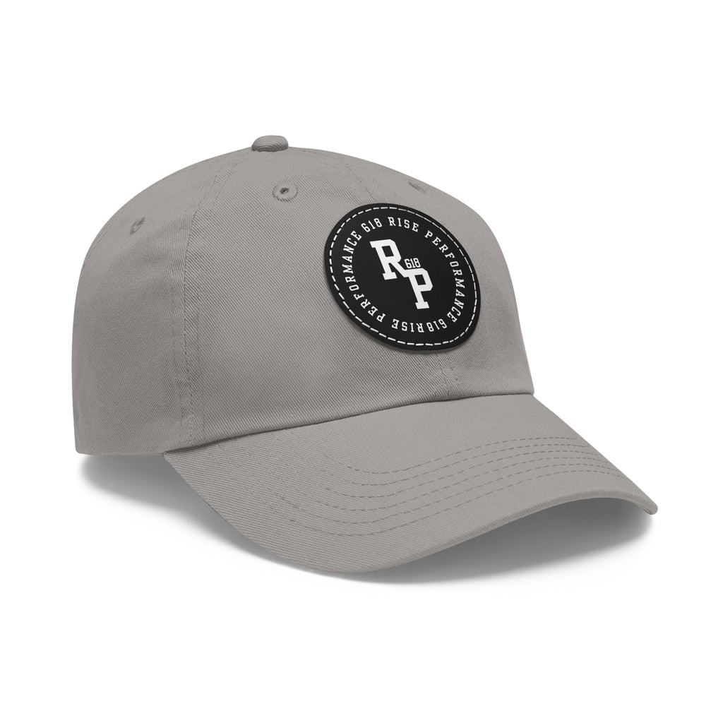 Rise Performance Dad Hat with Leather Patch