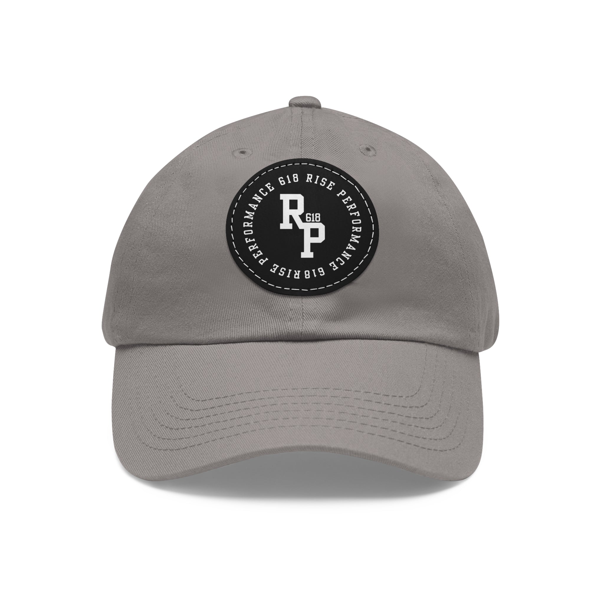 Rise Performance Dad Hat with Leather Patch