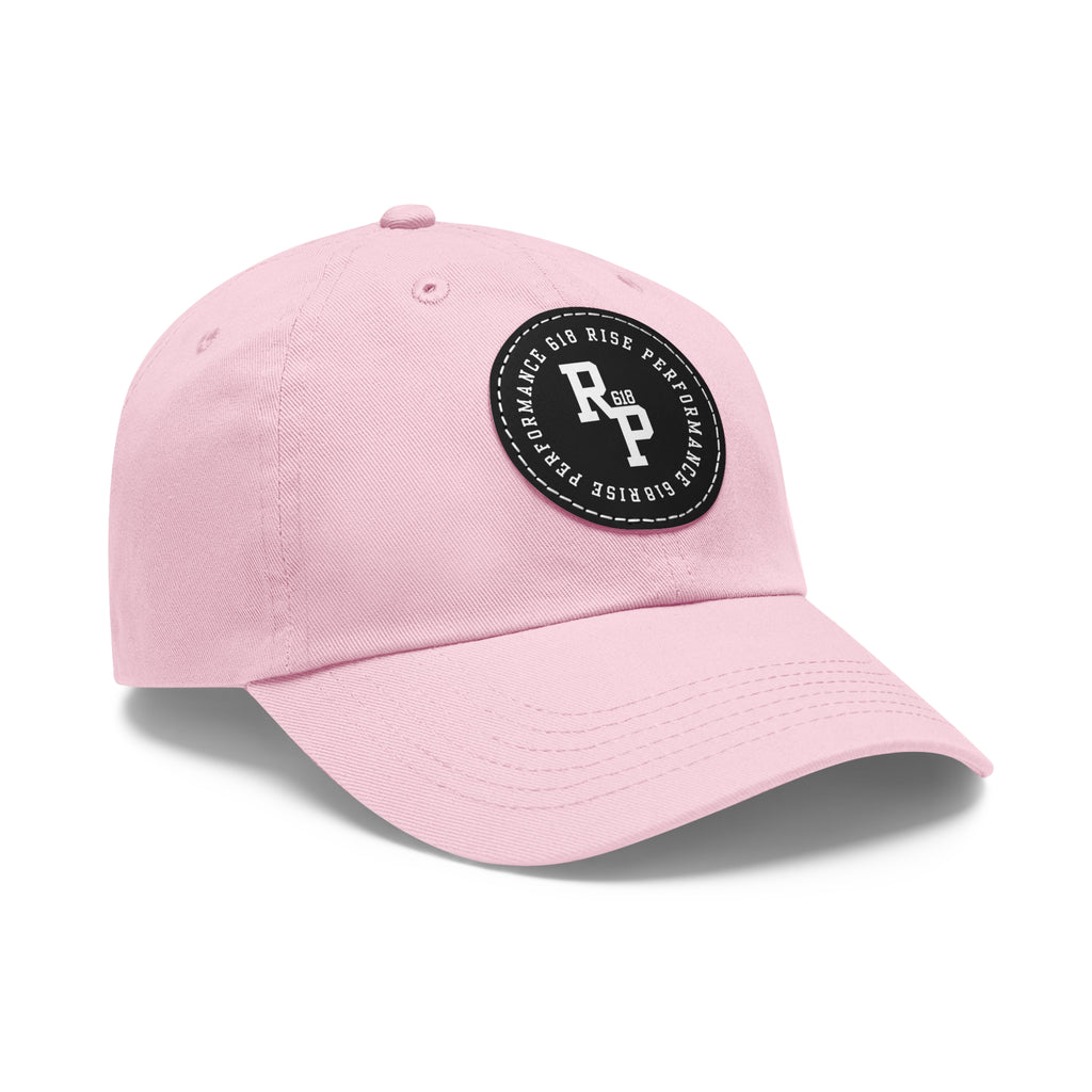 Rise Performance Dad Hat with Leather Patch