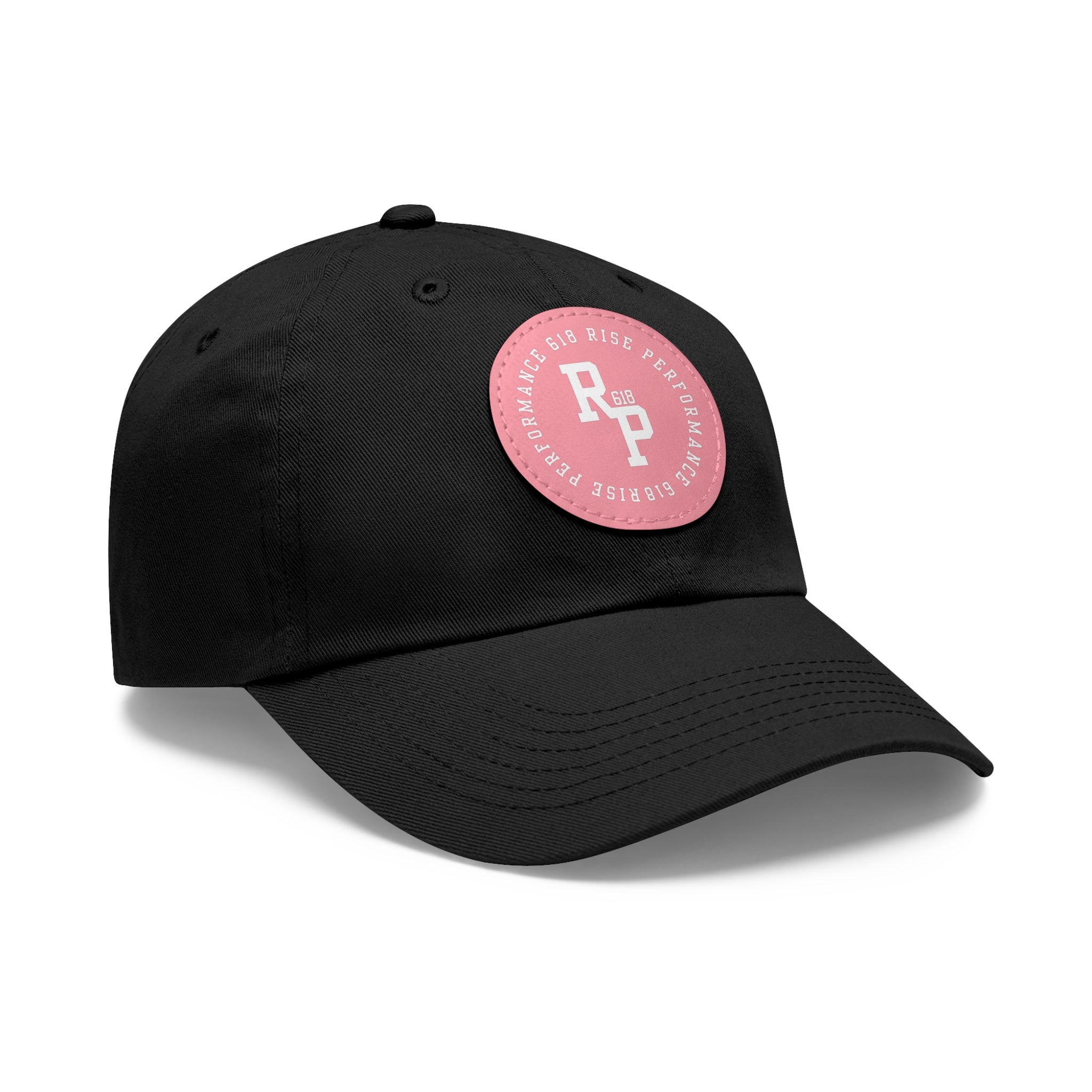 Rise Performance Dad Hat with Leather Patch