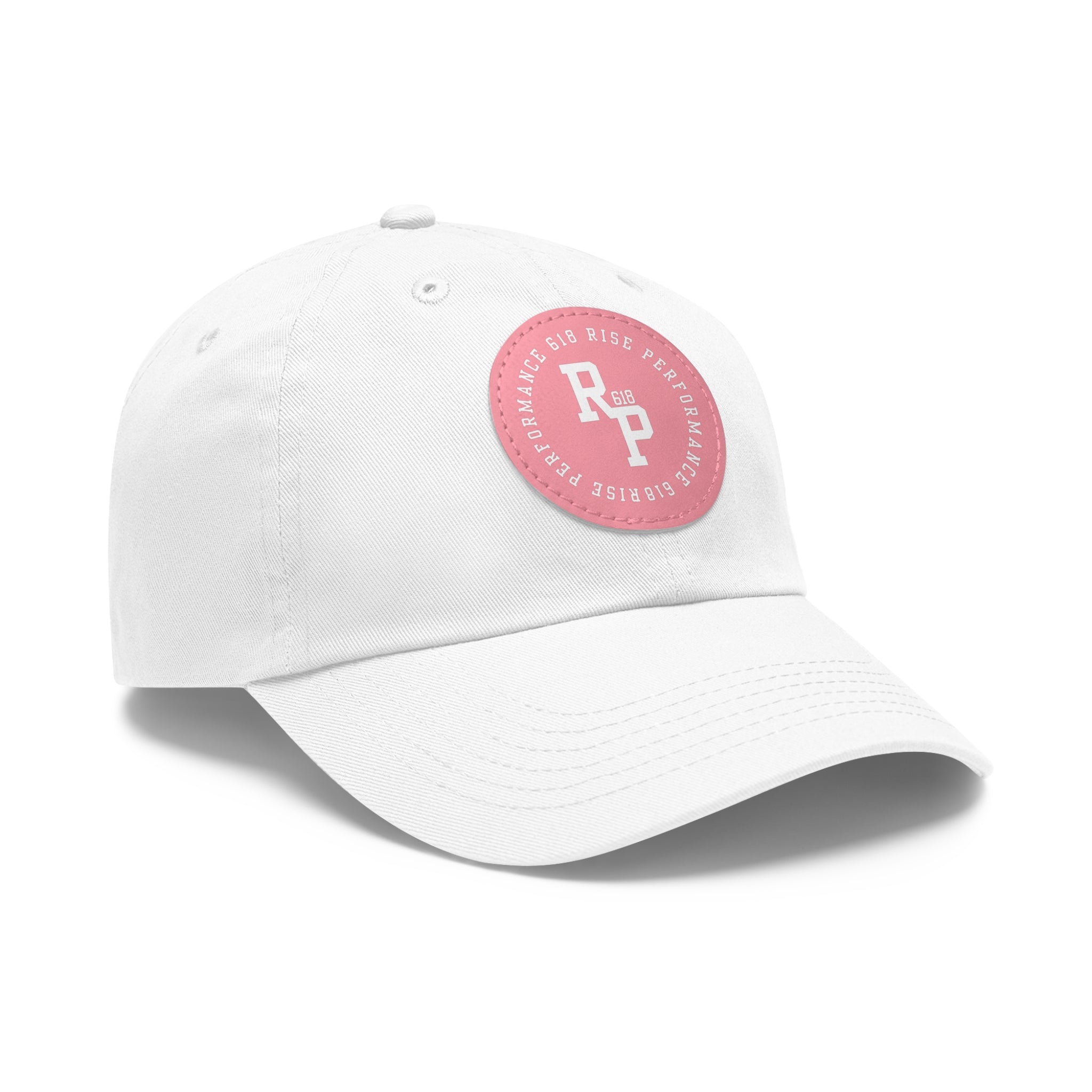 Rise Performance Dad Hat with Leather Patch