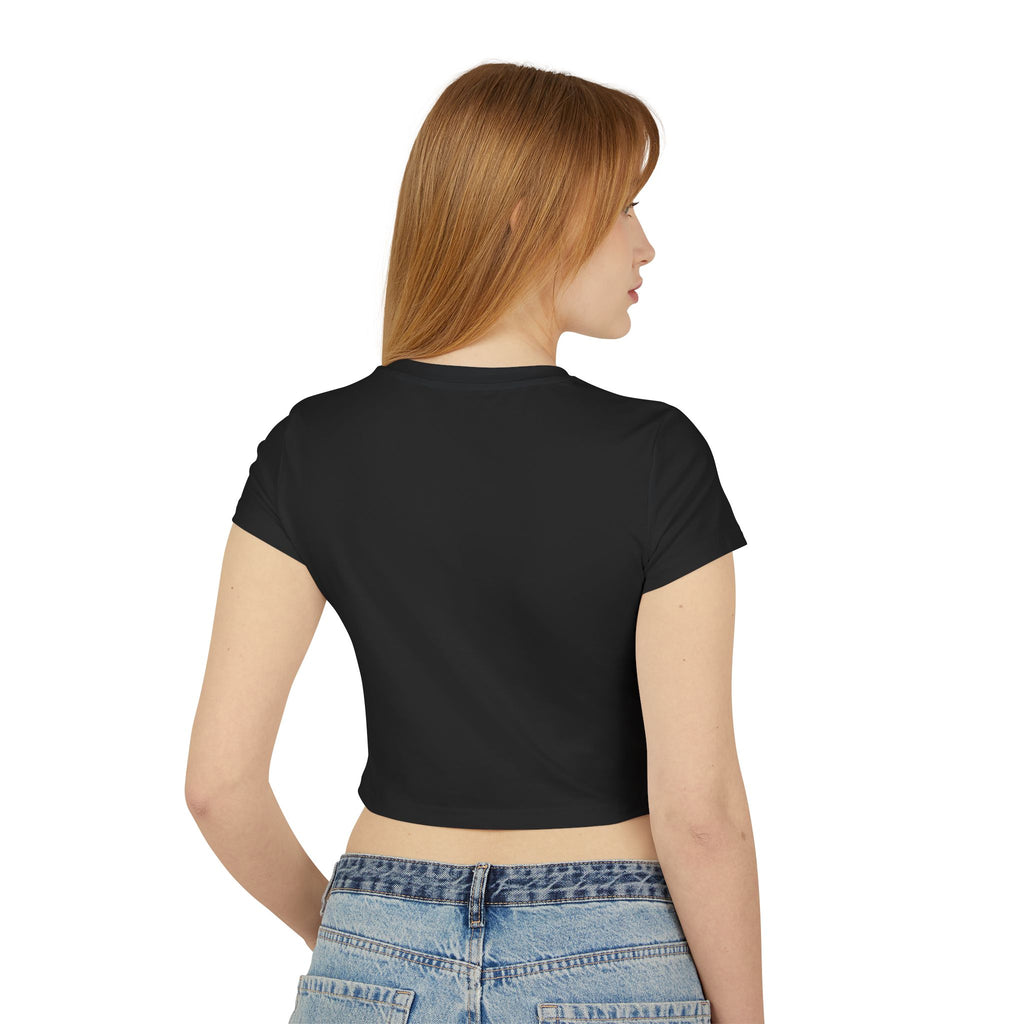 Cursive Women's Baby Tee