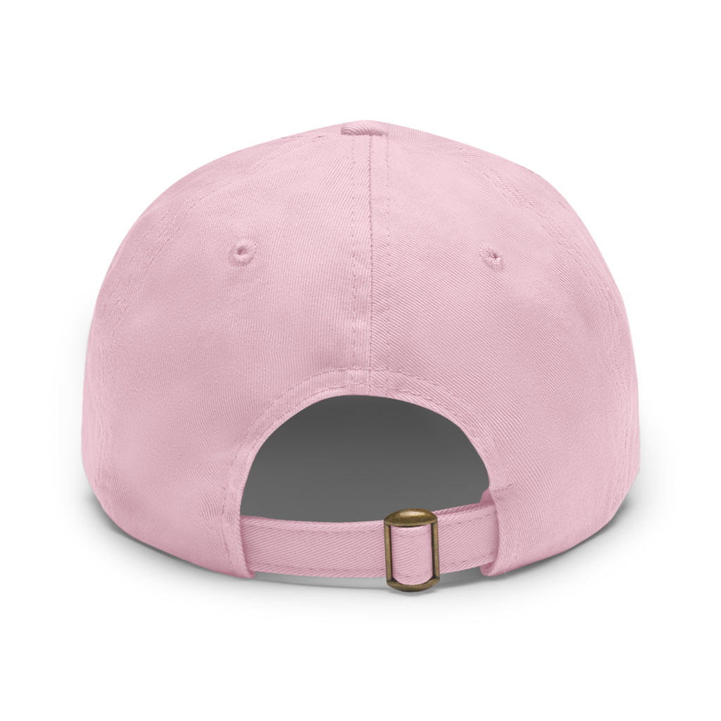 Rise Performance Dad Hat with Leather Patch