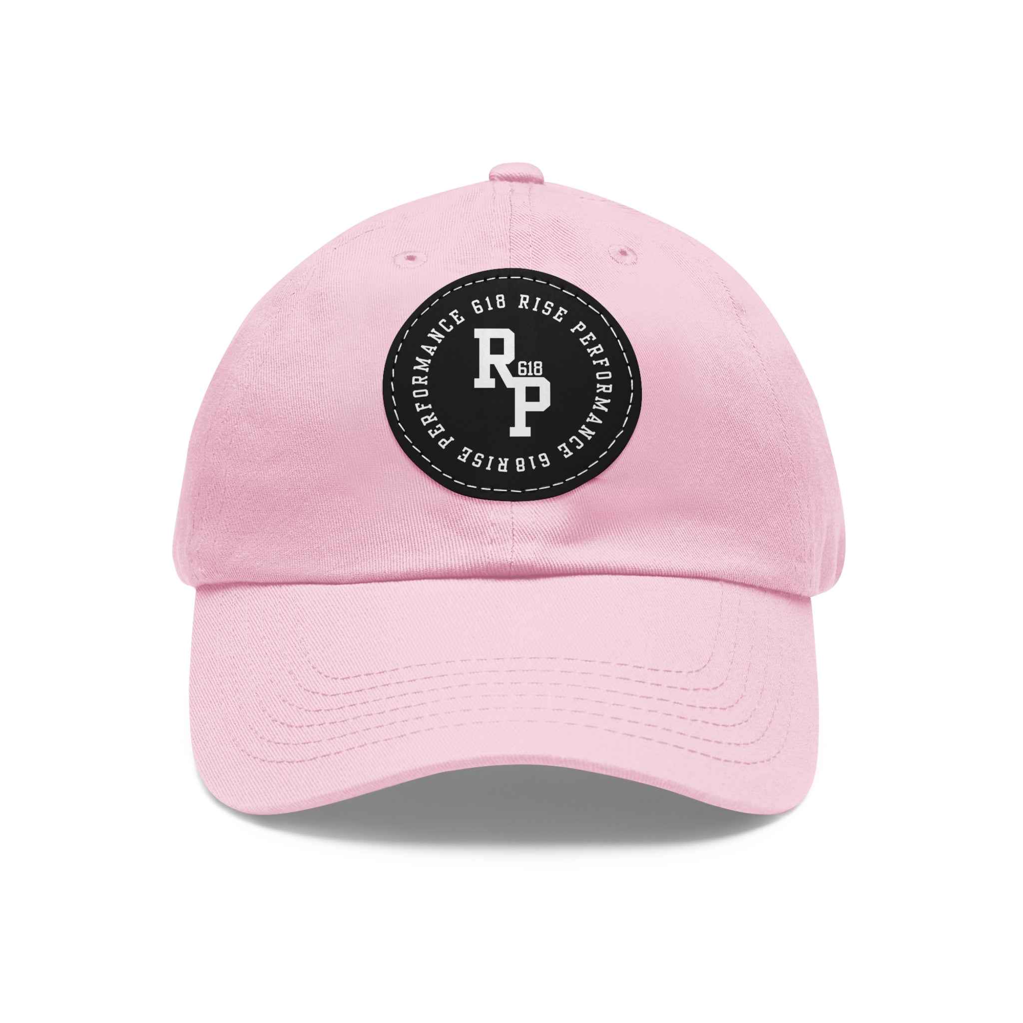 Rise Performance Dad Hat with Leather Patch