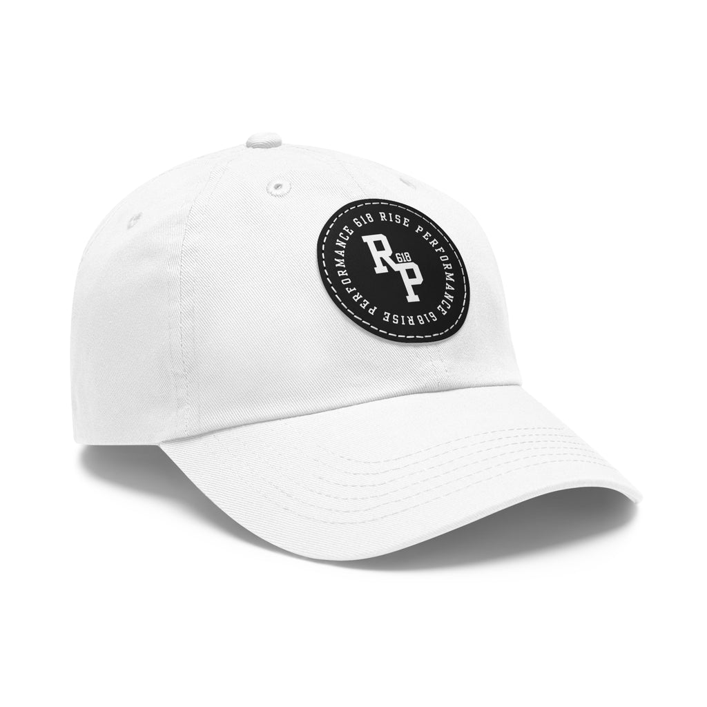Rise Performance Dad Hat with Leather Patch
