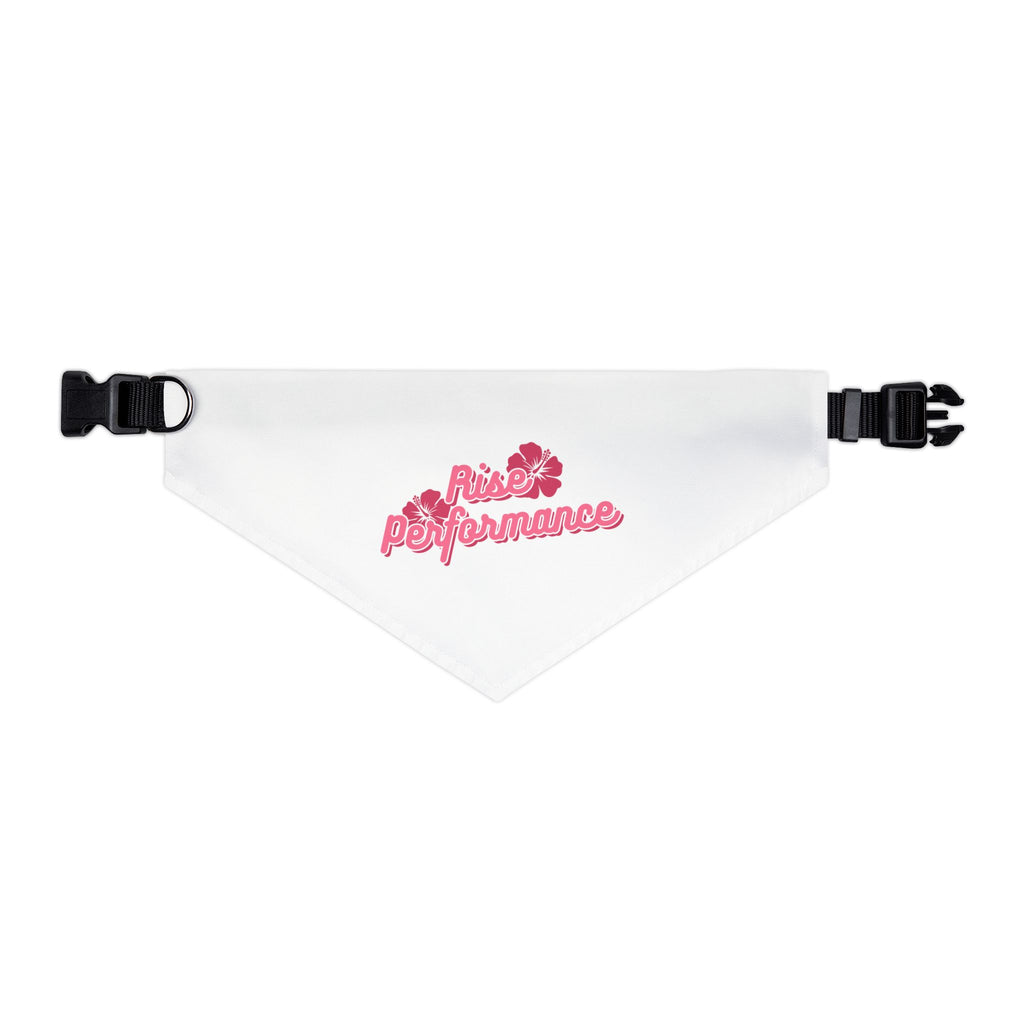 Hibiscus Logo Pet Bandana Collar