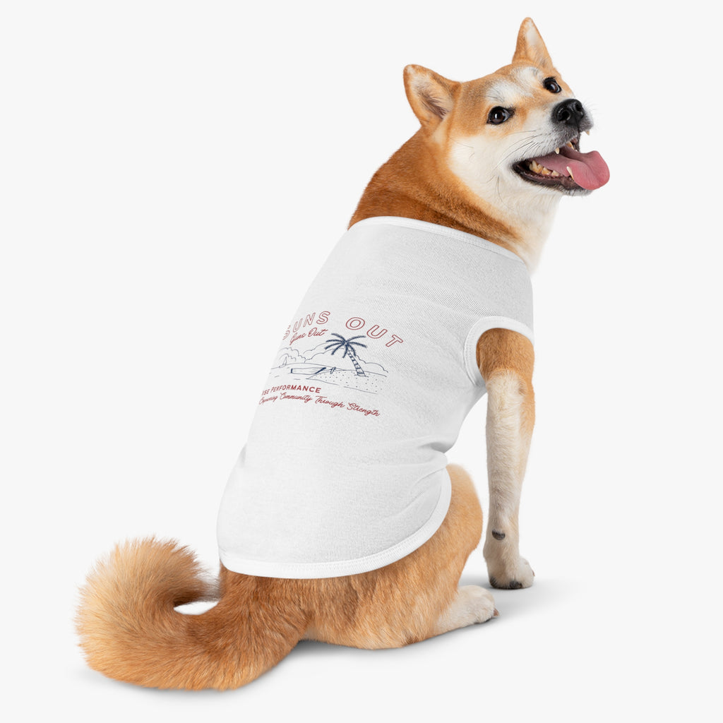Suns Out Guns Out Pet Tank Top