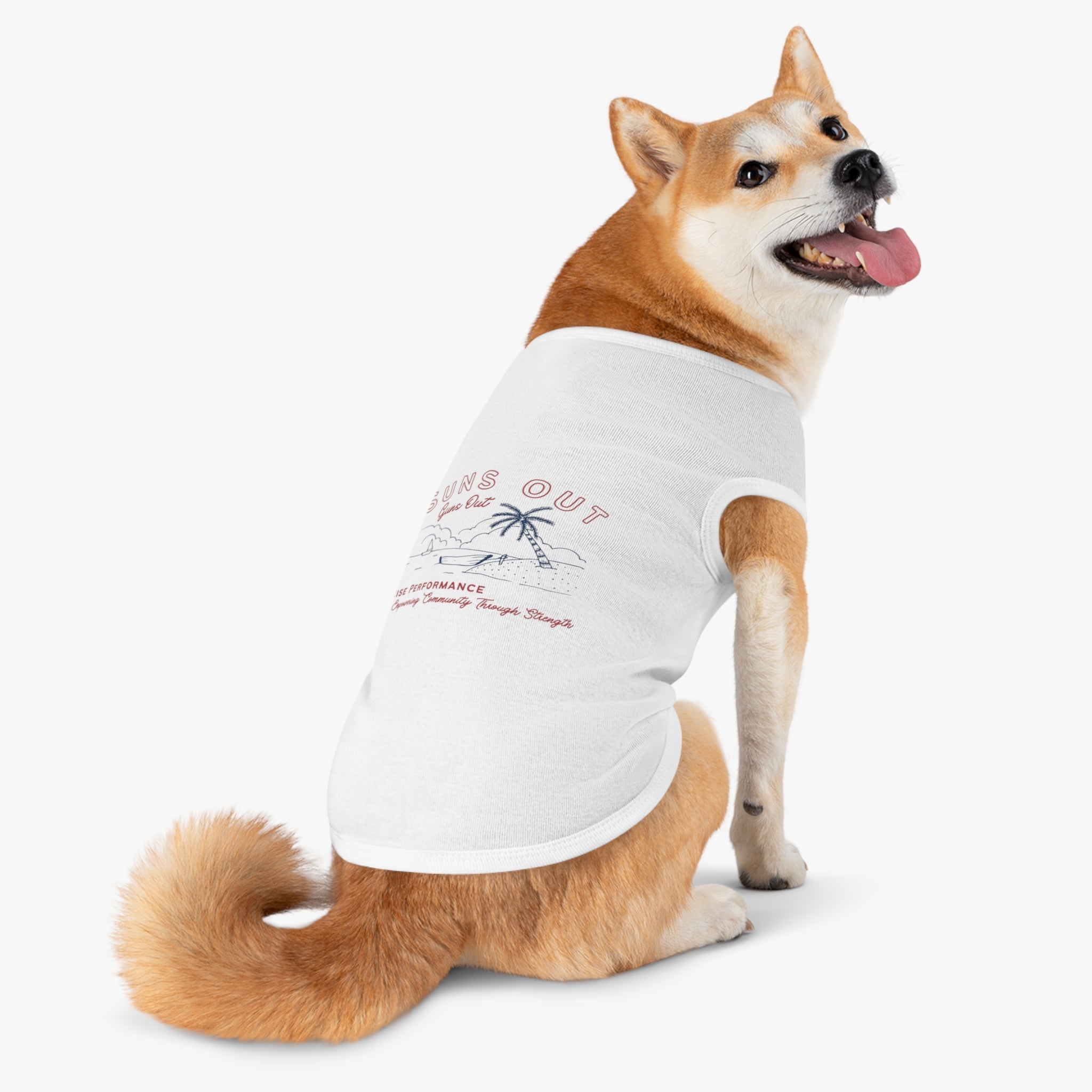 Suns Out Guns Out Pet Tank Top