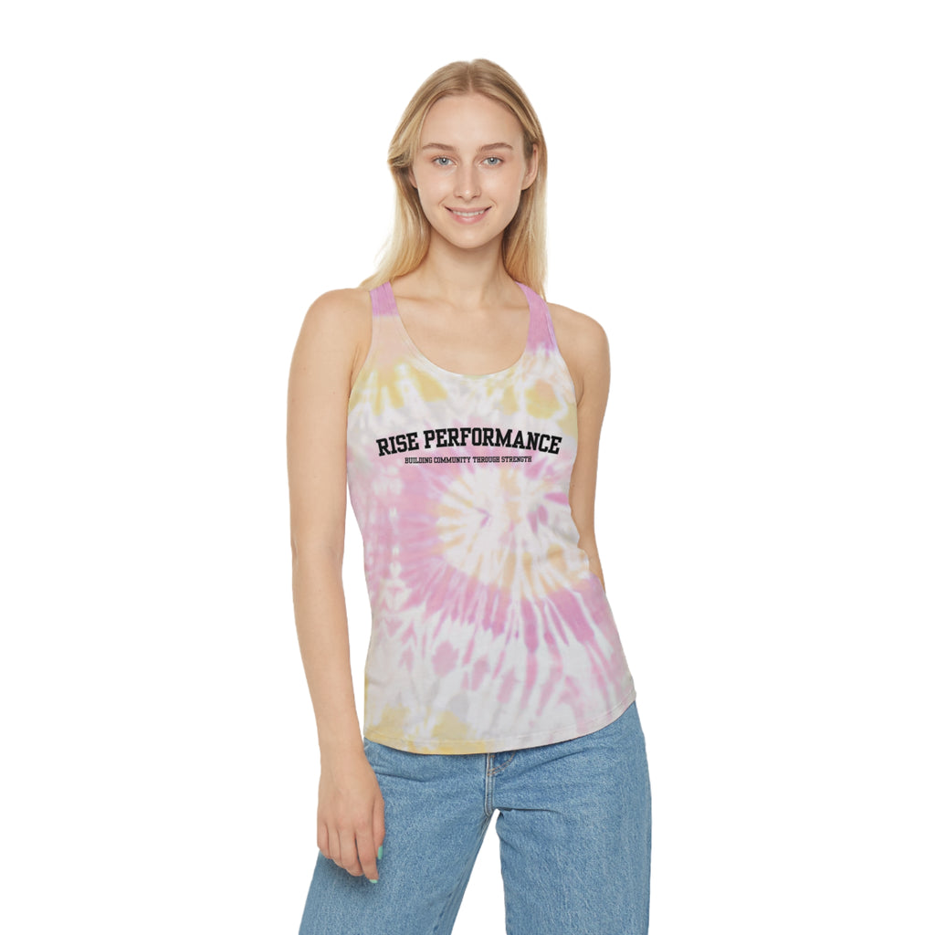 Collegiate Tie Dye Tank Top
