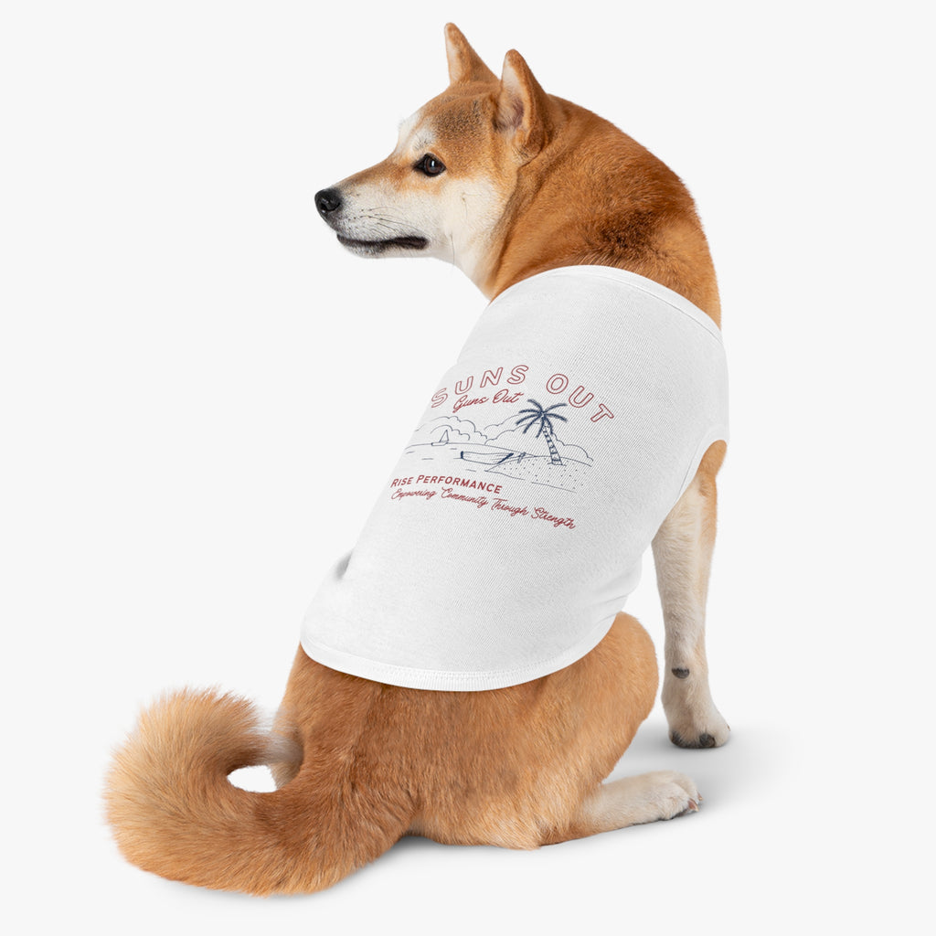 Suns Out Guns Out Pet Tank Top
