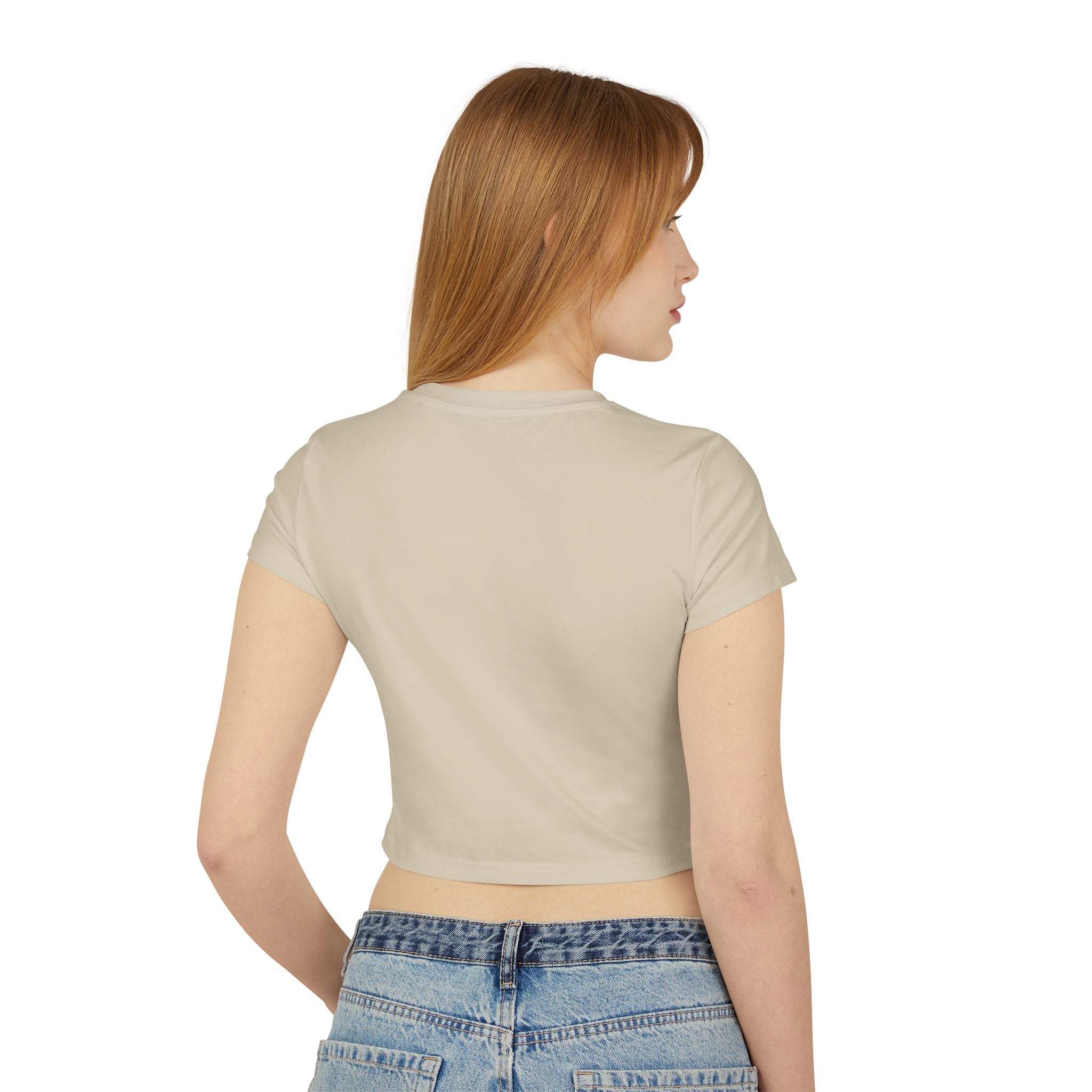 Cursive Women's Baby Tee
