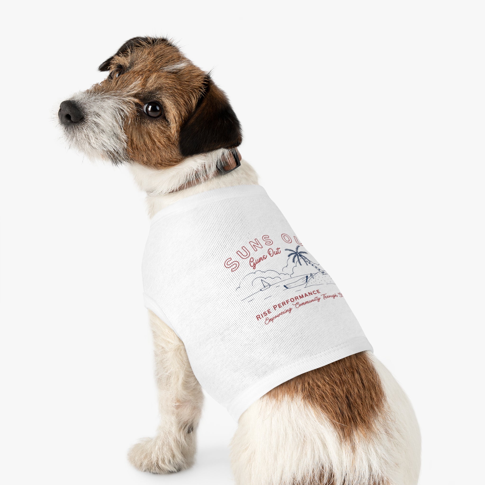 Suns Out Guns Out Pet Tank Top