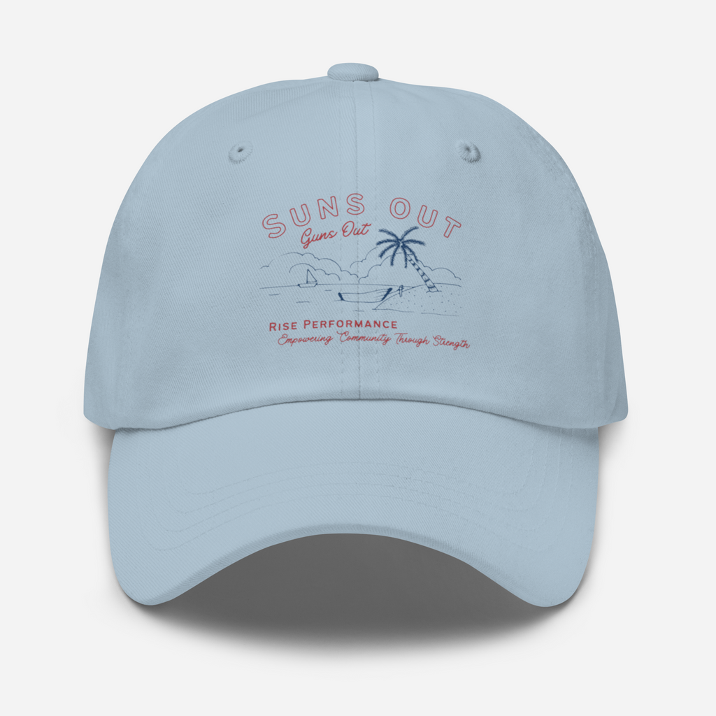 Suns Out Guns Out Dad hat