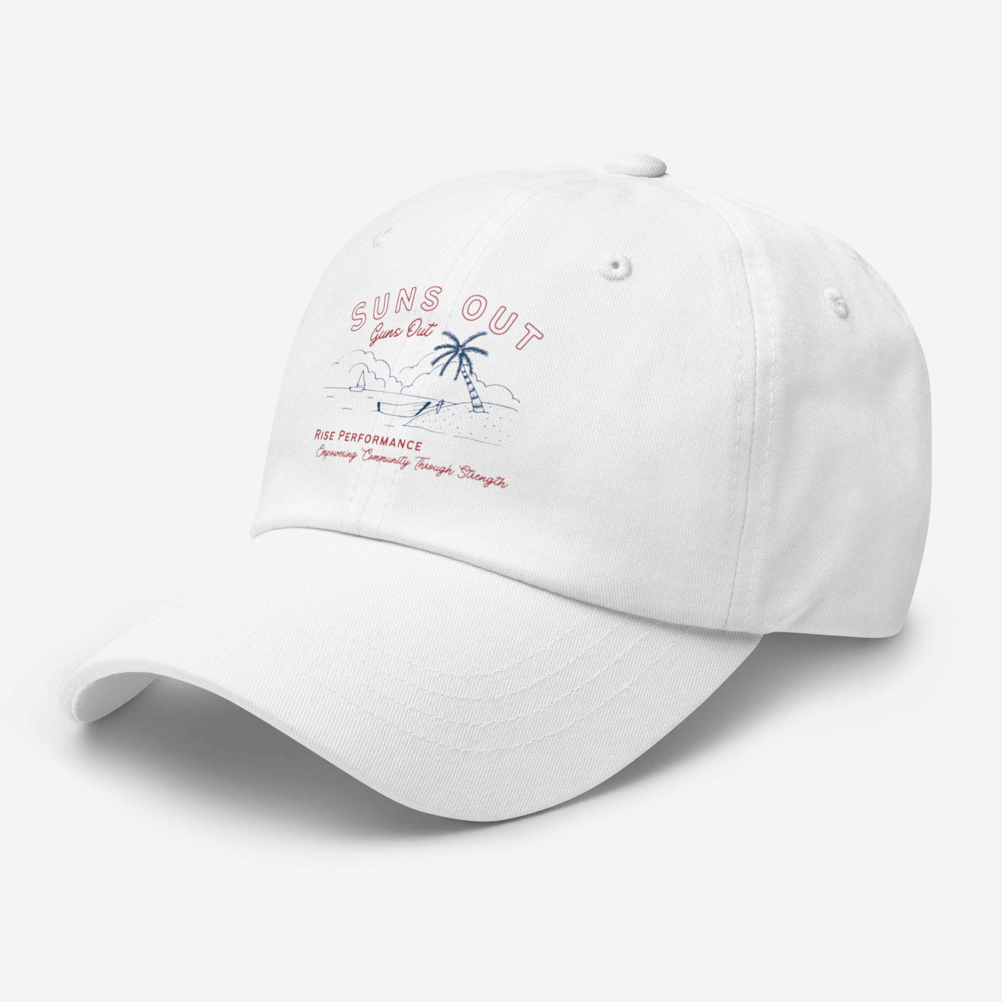 Suns Out Guns Out Dad hat